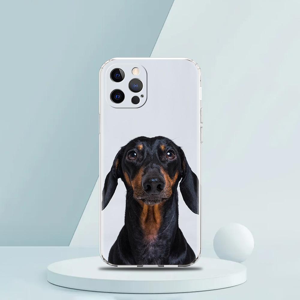 For iPhone 15 16 14 13 12 mini 11 Pro Max XS X XR SE 7 8 Plus Silicone Clear Cover Dachshund Sausage Dog Luxury Phone Case iPhone 15
For iPhone 15 16 14 13 12 mini 11 Pro Max XS X XR SE 7 8 Plus Silicone Clear Cover Dachshund Sausage Dog Luxury Phone Case iPhone 15