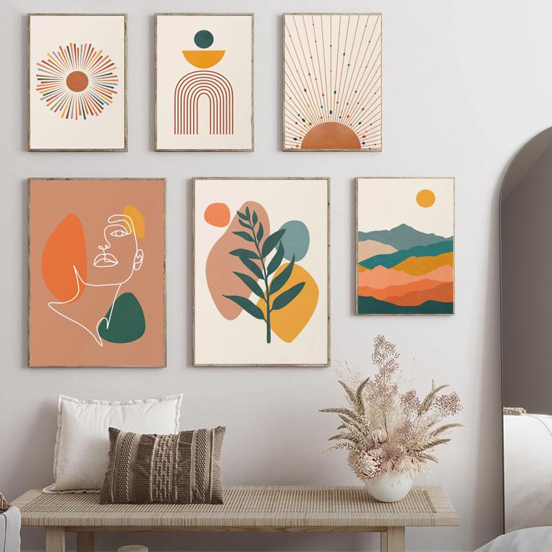 Wall Decor Poster Abstract Mustard Sun Line Surface Painting Mountain Poster Picture Living Room
Wall Decor Poster Abstract Mustard Sun Line Surface Painting Mountain Poster Picture Living Room