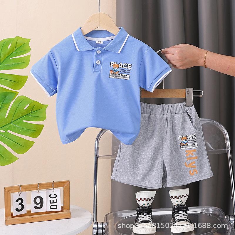 Children s Polo Shirt With Letter Pattern Sports Outfit - Summer Boys Casual 2-piece Set 100cm
Children s Polo Shirt With Letter Pattern Sports Outfit - Summer Boys Casual 2-piece Set 100cm