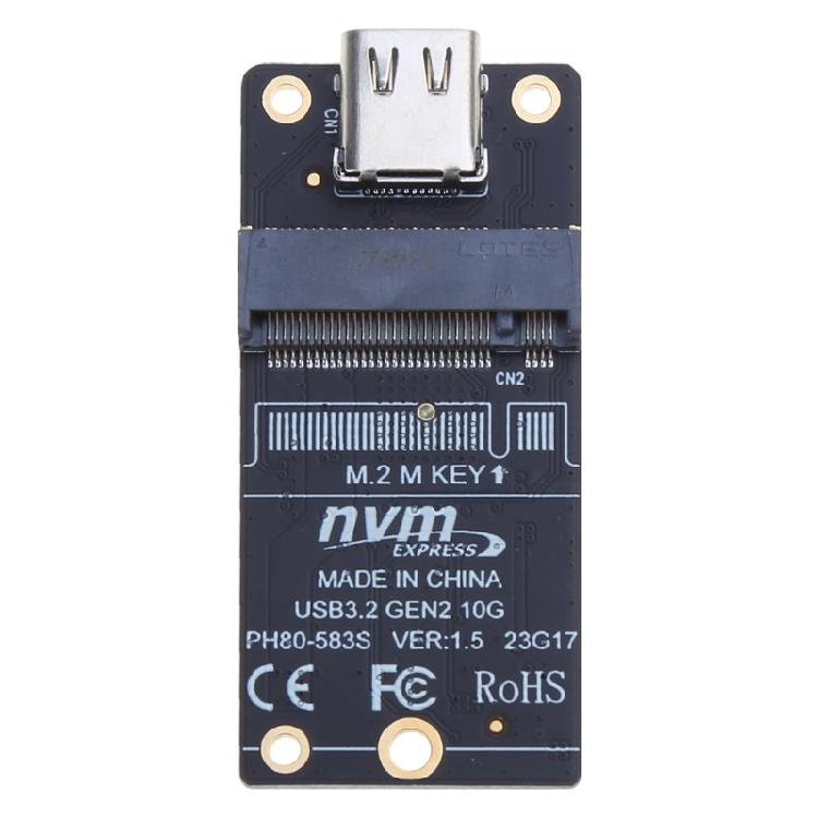 M.2 To USB3.1 Adapter For M.2 NVME M2 SSD JMS583 For 2230-2280 M.2 SSD Converter 1 чорний
M.2 To USB3.1 Adapter For M.2 NVME M2 SSD JMS583 For 2230-2280 M.2 SSD Converter 1 чорний