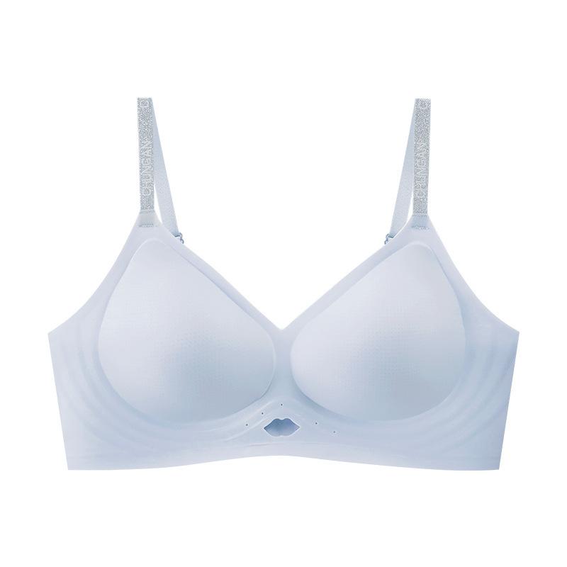 Summer ice silk fixed cup simple anti-sagging small chest gathering adjustment sexy bra M34/75 светло-синий
Summer ice silk fixed cup simple anti-sagging small chest gathering adjustment sexy bra M34/75 светло-синий