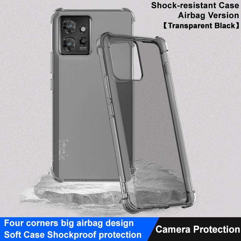 IMAK Clear TPU Phone Case for Motorola ThinkPhone 5G Shock-Absorbing Four Corner Cushion Airbag Design Phone Cover Transparent Black
IMAK Clear TPU Phone Case for Motorola ThinkPhone 5G Shock-Absorbing Four Corner Cushion Airbag Design Phone Cover Transparent Black