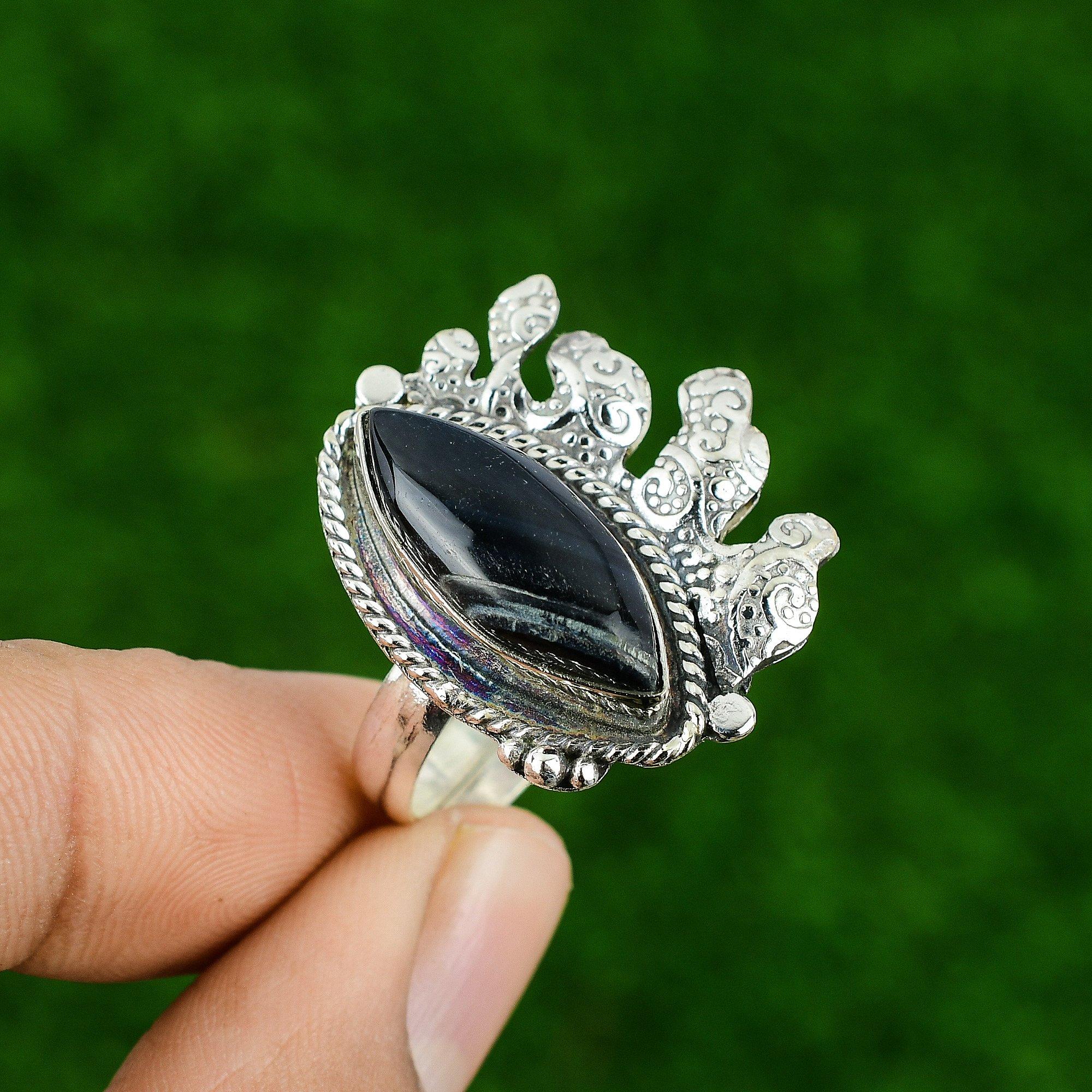 Natural Pietersite Gemstone Stackable Adjustable Ring 925 Silver For Girls Adjustable
Natural Pietersite Gemstone Stackable Adjustable Ring 925 Silver For Girls Adjustable