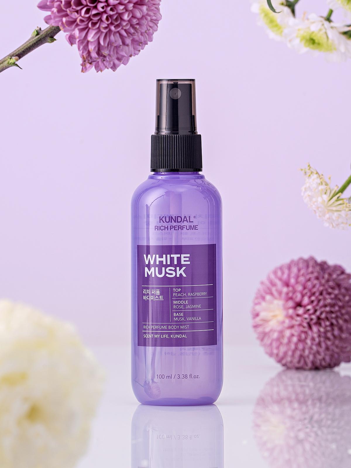 Kundal White Musk Rich Perfume Body Mist 100ml 1ea
Kundal White Musk Rich Perfume Body Mist 100ml 1ea