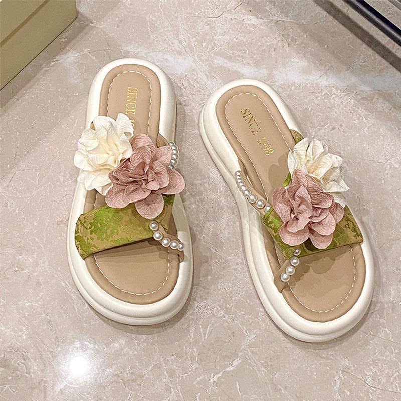 Platform slippers women s summer wear 2025 new flower women s shoes fairy wind summer with skirt sandals woman 40 зелёный
Platform slippers women s summer wear 2025 new flower women s shoes fairy wind summer with skirt sandals woman 40 зелёный