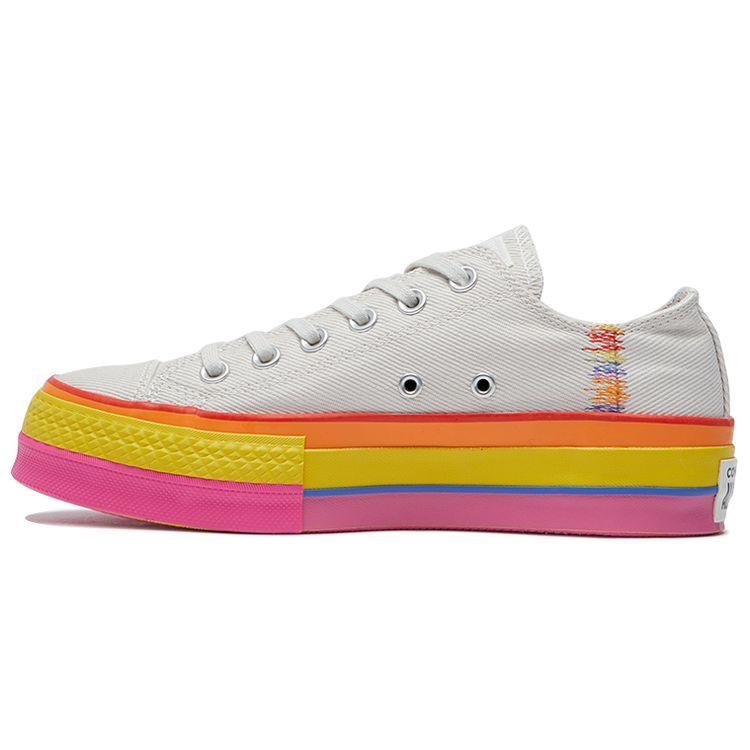 Converse Chuck Taylor All Star Lift Low Rainbow - Винтажные белые женские кроссовки Pale-Putty 564992C
Converse Chuck Taylor All Star Lift Low Rainbow - Винтажные белые женские кроссовки Pale-Putty 564992C