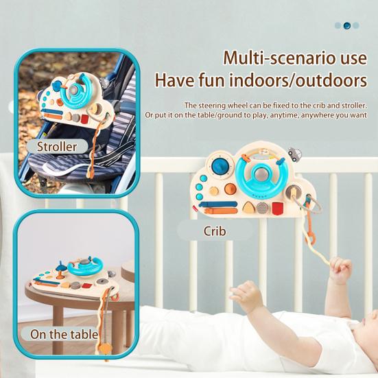 Рулевое колесо, развивающая доска, игрушка для развития мелкой моторики, симулятор вождения автомобиля для детей, малышей, ролевые игры, обучающий руль для мальчиков и девочек, подарок разноцветный
Рулевое колесо, развивающая доска, игрушка для развития мелкой моторики, симулятор вождения автомобиля для детей, малышей, ролевые игры, обучающий руль для мальчиков и девочек, подарок разноцветный