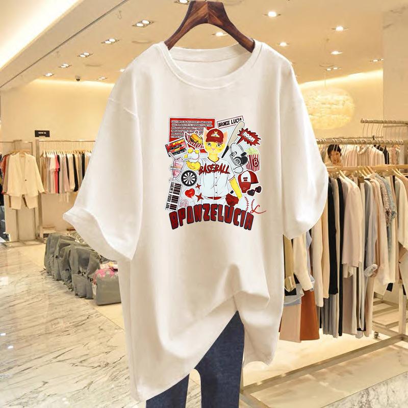 Cotton cat print t-shirt women s summer new loose white cartoon print casual top short sleeve ins S
Cotton cat print t-shirt women s summer new loose white cartoon print casual top short sleeve ins S