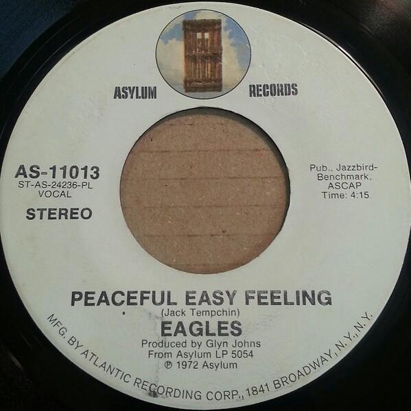 7inch Record EAGLES - Peaceful Easy Feeling AS11013 Asylum Records 1972 US Rock Used
7inch Record EAGLES - Peaceful Easy Feeling AS11013 Asylum Records 1972 US Rock Used