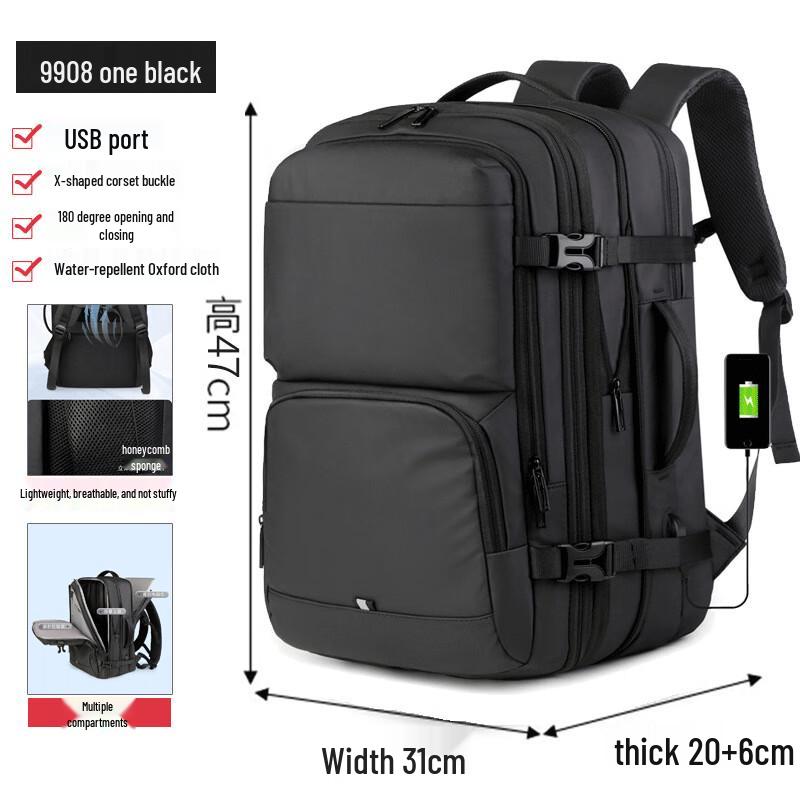 Lishen Premium Business Expandable Commuter Backpack
Lishen Premium Business Expandable Commuter Backpack