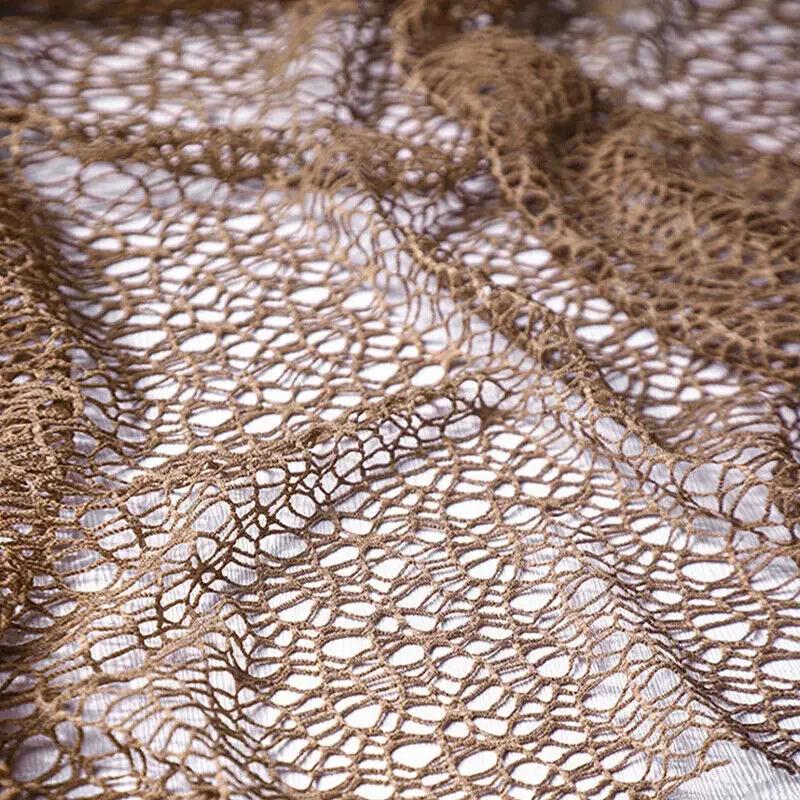 1Yard Hollow Mesh Gauze Irregular Winding Texture Dress DIY Clothing Sewing Fabric Skirt Dress Clothes Designer Material 1Yard коричневий
1Yard Hollow Mesh Gauze Irregular Winding Texture Dress DIY Clothing Sewing Fabric Skirt Dress Clothes Designer Material 1Yard коричневий