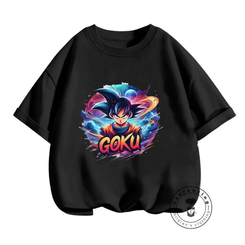 Очаровательные летние футболки с мультяшным Гоку из Dragon Ball для мальчиков и девочек. Крутые детские топы в японском стиле с круглым вырезом. Дешевые и мягкие. 130
Очаровательные летние футболки с мультяшным Гоку из Dragon Ball для мальчиков и девочек. Крутые детские топы в японском стиле с круглым вырезом. Дешевые и мягкие. 130