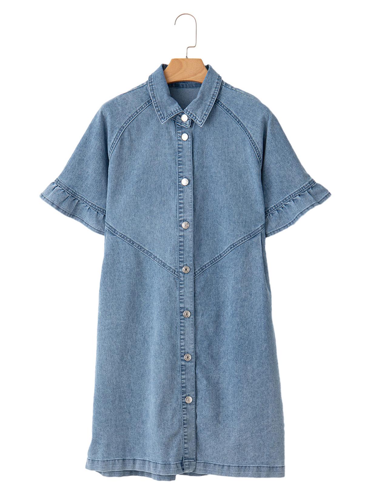 Жіноча сукня з рукавами-буфами Shiying - Однотонна, Рукави п ять чвертей, Колекція Весна/Осінь Large небо синє кольору
Жіноча сукня з рукавами-буфами Shiying - Однотонна, Рукави п ять чвертей, Колекція Весна/Осінь Large небо синє кольору