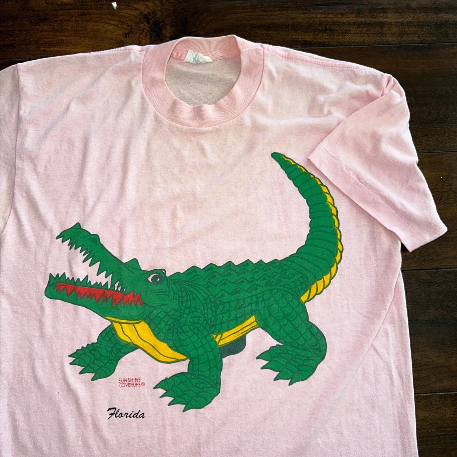 Alligator Vintage T Shirt Florida Abstract 80s Cute Cubes Crocodile Harry Styles L
Alligator Vintage T Shirt Florida Abstract 80s Cute Cubes Crocodile Harry Styles L