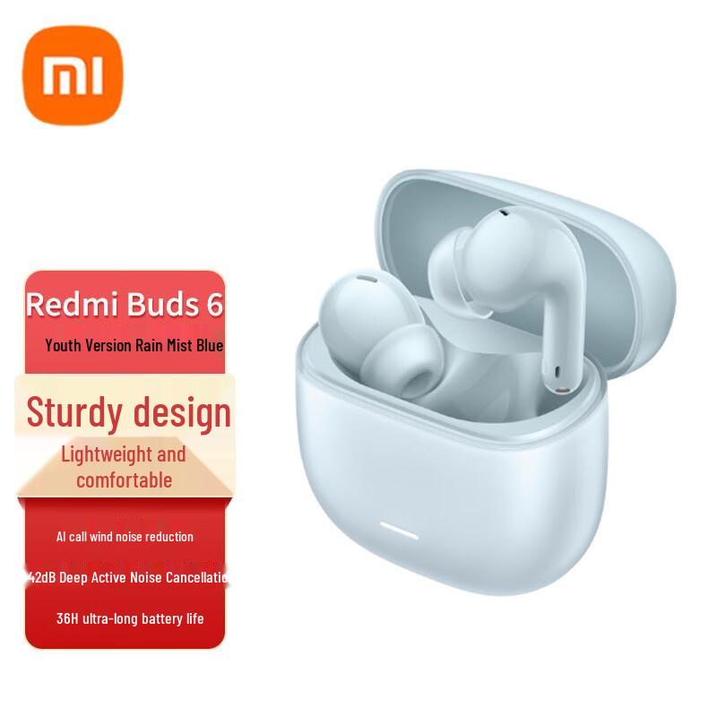 Xiaomi Redmi Buds 6 Youth Edition Wireless Earbuds
Xiaomi Redmi Buds 6 Youth Edition Wireless Earbuds