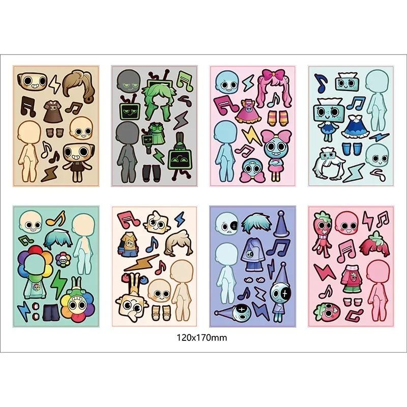 8pcs A Set Dopamine Girl Outfit Goo Card Sticker DIY Hand Account Phone Case Decoration Korean Ins
8pcs A Set Dopamine Girl Outfit Goo Card Sticker DIY Hand Account Phone Case Decoration Korean Ins