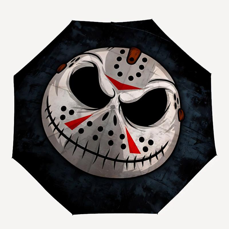 1pc Jason Voorhees Automatic Open/Close Umbrella Folding Umbrella, Portable Compact Travel Umbrella, Gift for Men & Women y16
1pc Jason Voorhees Automatic Open/Close Umbrella Folding Umbrella, Portable Compact Travel Umbrella, Gift for Men & Women y16