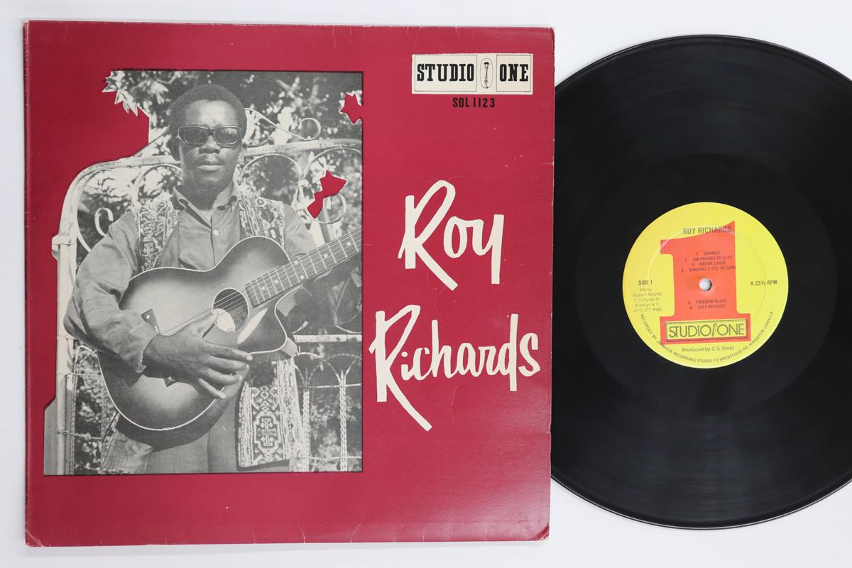 LP Record ROY RICHARDS Roy Richards SOL1123 Studio One 1972 US Reggae Ska Dub Used
LP Record ROY RICHARDS Roy Richards SOL1123 Studio One 1972 US Reggae Ska Dub Used