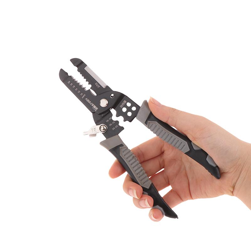Многофункциональный профессиональный инструмент для электрика для зачистки проводов, резак, кримпер, автоматические клещи для кримпинга и зачистки
Многофункциональный профессиональный инструмент для электрика для зачистки проводов, резак, кримпер, автоматические клещи для кримпинга и зачистки