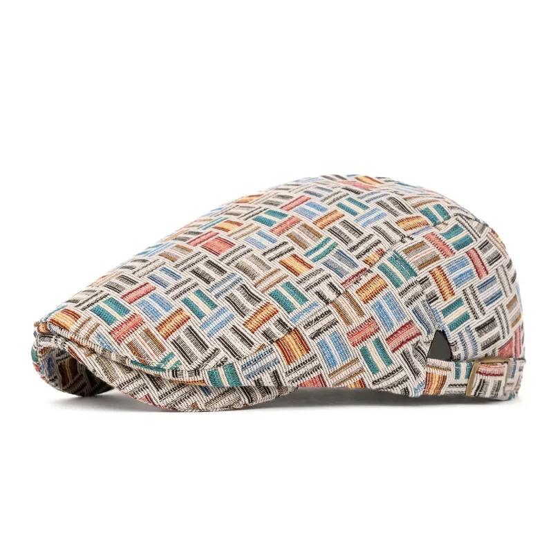 Spring Plolyester Print Newsboy Caps Men Flat Cap Women Painter Beret Hats 43 56-60cm wear
Spring Plolyester Print Newsboy Caps Men Flat Cap Women Painter Beret Hats 43 56-60cm wear
