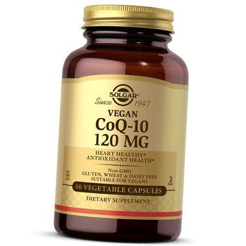 Вегетаріанський Коензим Q-10, Vegetarian CoQ-10 120, Solgar 30вегкапс (70313023) 60vcaps
Вегетаріанський Коензим Q-10, Vegetarian CoQ-10 120, Solgar 30вегкапс (70313023) 60vcaps
