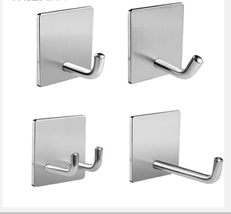 Stainless Steel Door Wall Hook Kitchen Towel Hooks Adhesive Wall Hanger Key Holder Bathroom Rack Organizer Clothes Coat Hangers
Stainless Steel Door Wall Hook Kitchen Towel Hooks Adhesive Wall Hanger Key Holder Bathroom Rack Organizer Clothes Coat Hangers