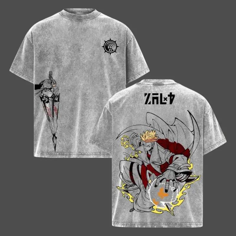 Nijiku Zanka Printed Tee Anime Gachiakuta Clothing Men Women Retro Washed T-shirts Short Sleeve Tshirt Harajuku Cotton T Shirt XXL
Nijiku Zanka Printed Tee Anime Gachiakuta Clothing Men Women Retro Washed T-shirts Short Sleeve Tshirt Harajuku Cotton T Shirt XXL