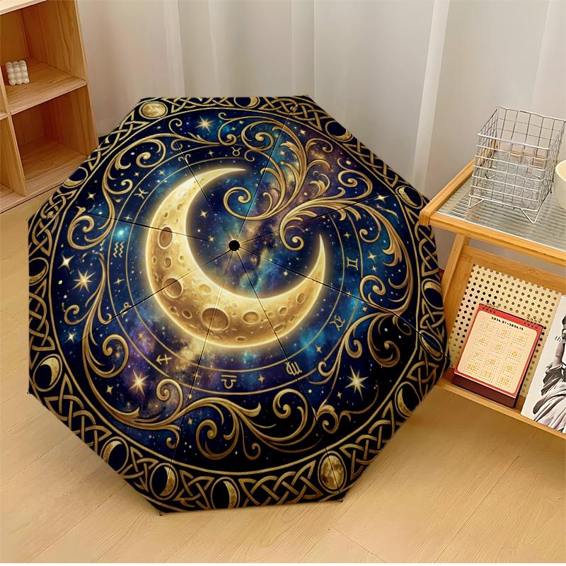 Celtic Clover Stained Glass Printed umbrella windproof folding umbrella portable sun and rain umbrella suitable for gifting
Celtic Clover Stained Glass Printed umbrella windproof folding umbrella portable sun and rain umbrella suitable for gifting