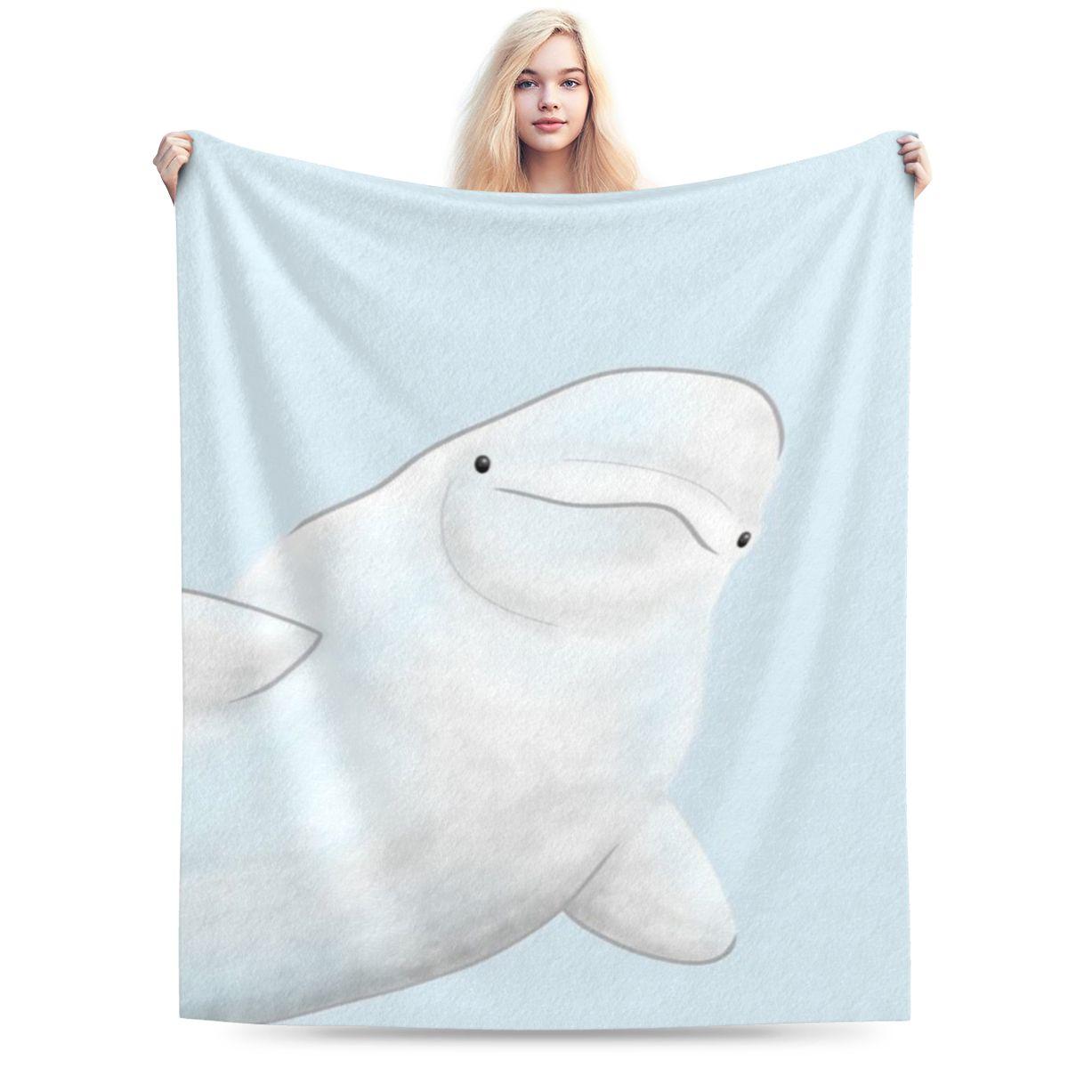 Small Beluga Custom Soft Decorate Home An UltraSoft Micro Fleece Blanket 75x100cm 30x40in
Small Beluga Custom Soft Decorate Home An UltraSoft Micro Fleece Blanket 75x100cm 30x40in