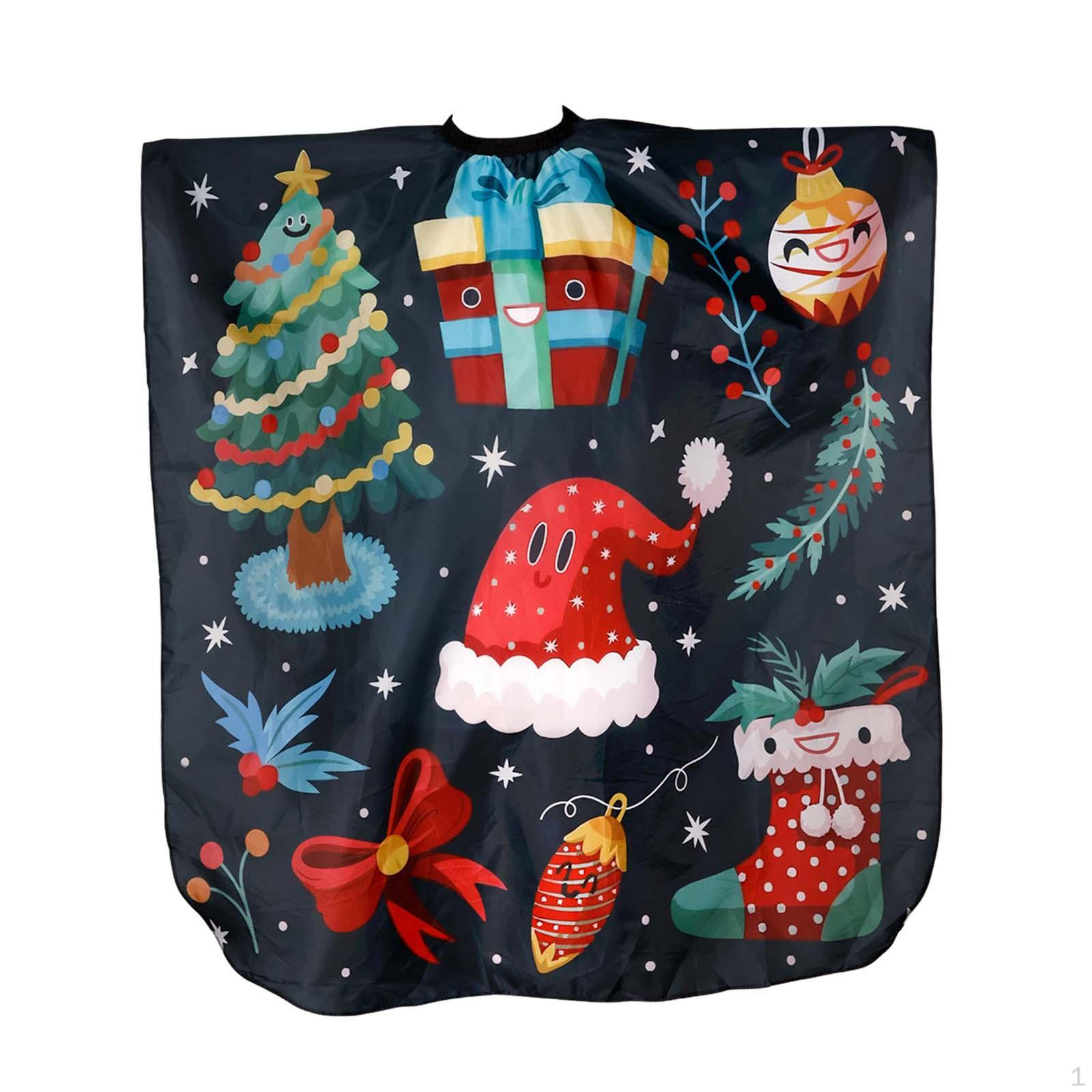 Children Haircut Cape Professional Christmas Pattern Reusable Barber Cloth Apron for Kids Home Use
Children Haircut Cape Professional Christmas Pattern Reusable Barber Cloth Apron for Kids Home Use