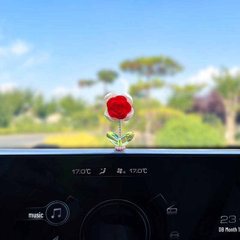 Романтическое украшение для автомобиля в виде розы и четырехлистного клевера для электромобилей - Декор для приборной панели и компьютера Multiple Options Available
Романтическое украшение для автомобиля в виде розы и четырехлистного клевера для электромобилей - Декор для приборной панели и компьютера Multiple Options Available