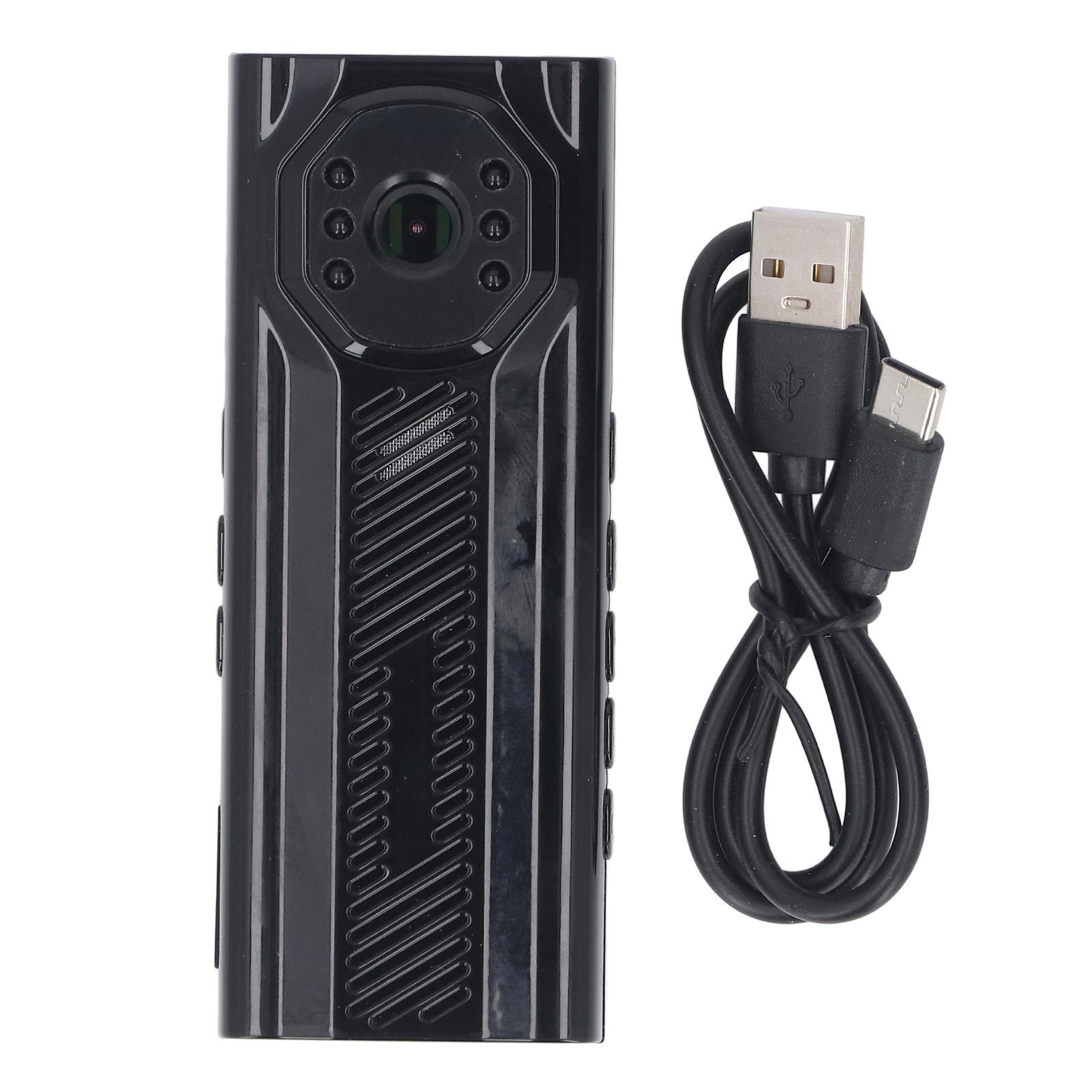 4K Body Mounted Camera with Back Clip Infrared Night Vision Loop Recording Wearable Camcorder DV
4K Body Mounted Camera with Back Clip Infrared Night Vision Loop Recording Wearable Camcorder DV