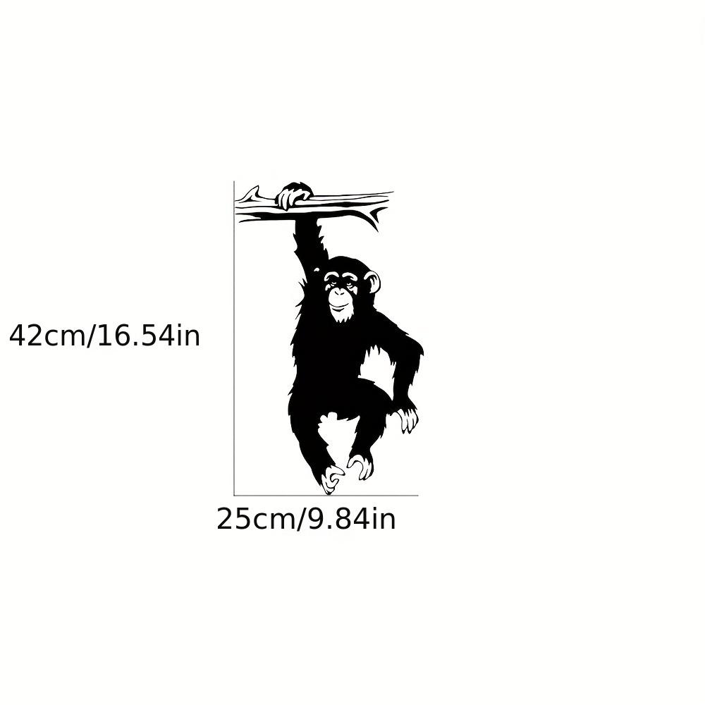 Large Funny Monkey Tree Wall Stickers for Living Room Bedroom Decoration Cartoon Jungle Forest Animal Branch Vinyl Wall Decals (as the picture,42x25CM)
Large Funny Monkey Tree Wall Stickers for Living Room Bedroom Decoration Cartoon Jungle Forest Animal Branch Vinyl Wall Decals (as the picture,42x25CM)