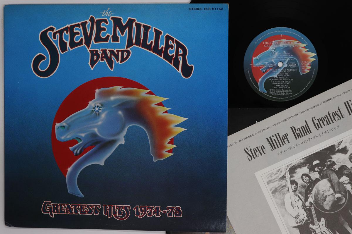 LP Record STEVE MILLER BAND Greatest Hits 197478 ECS81152 CAPITOL 1978 Japan Rock Used
LP Record STEVE MILLER BAND Greatest Hits 197478 ECS81152 CAPITOL 1978 Japan Rock Used