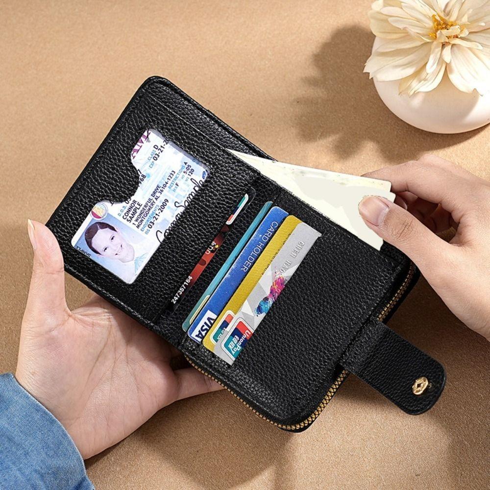 Pu Leather Business Purse Lychee Pattern Bank/ID/Credit Card Holder New Women Short Wallet Woman рожевий
Pu Leather Business Purse Lychee Pattern Bank/ID/Credit Card Holder New Women Short Wallet Woman рожевий