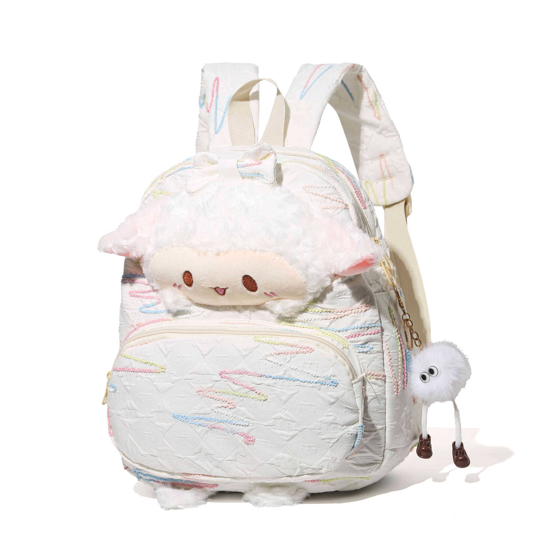 Cute lamb pain bag girl 2025 new light shopping sweet girl schoolbag for traveling women s backpack No specification
Cute lamb pain bag girl 2025 new light shopping sweet girl schoolbag for traveling women s backpack No specification
