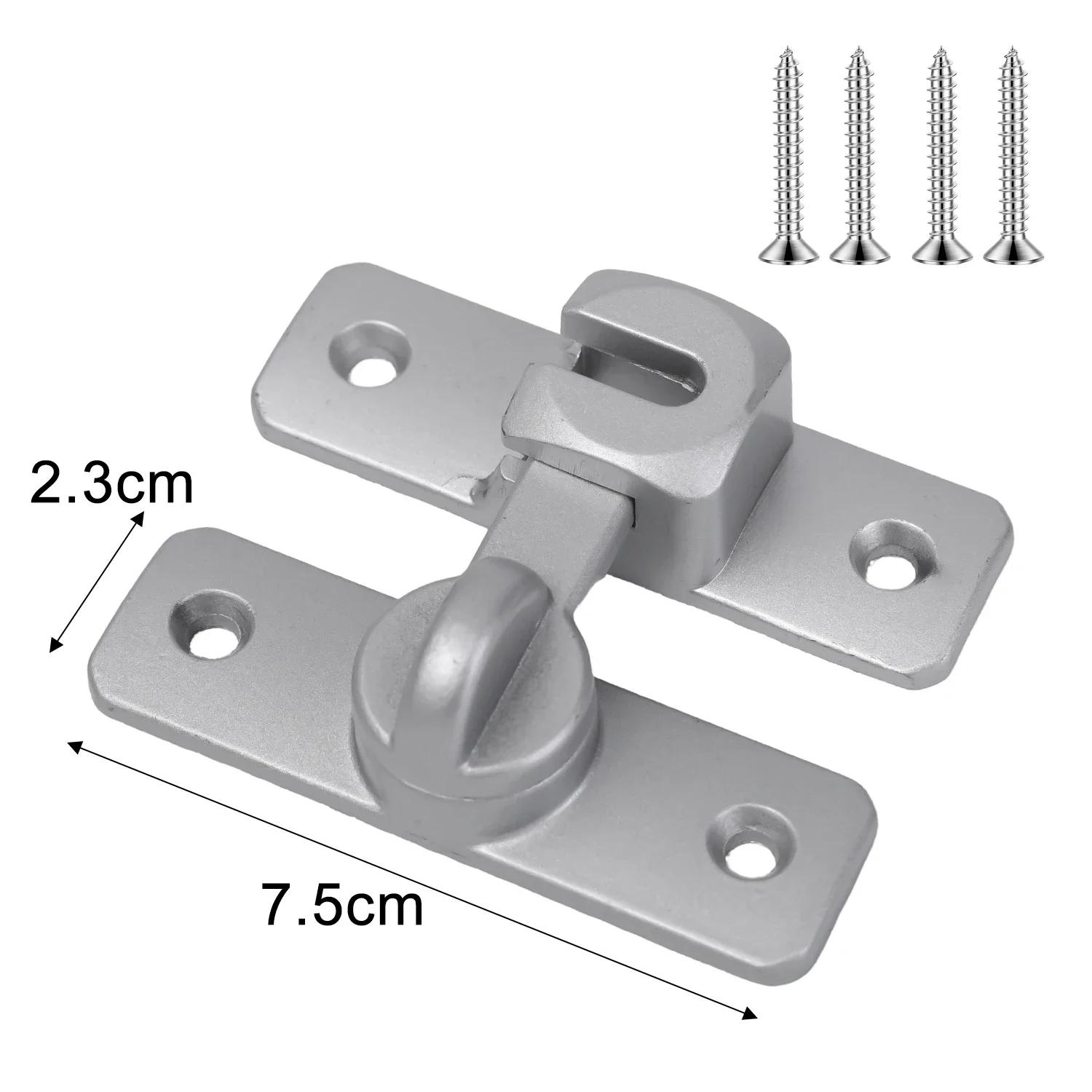 90 Degree Barn Door Latch Stainless Steel Cabinet Drawers Locks Window Door Latches Bolt Hooks Sliding Gate Buckles Hardware 1set срібний
90 Degree Barn Door Latch Stainless Steel Cabinet Drawers Locks Window Door Latches Bolt Hooks Sliding Gate Buckles Hardware 1set срібний