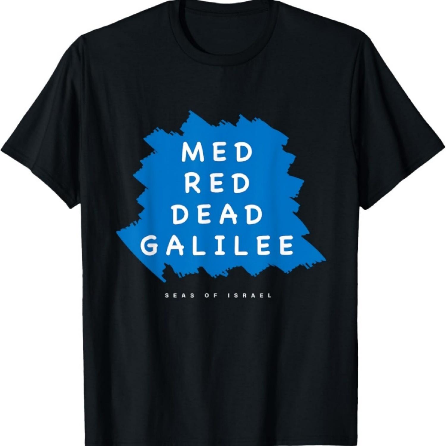 Med Red Dead Galilee Sea Israel T-Shirt T-Shirt XXXXXL чорний
Med Red Dead Galilee Sea Israel T-Shirt T-Shirt XXXXXL чорний