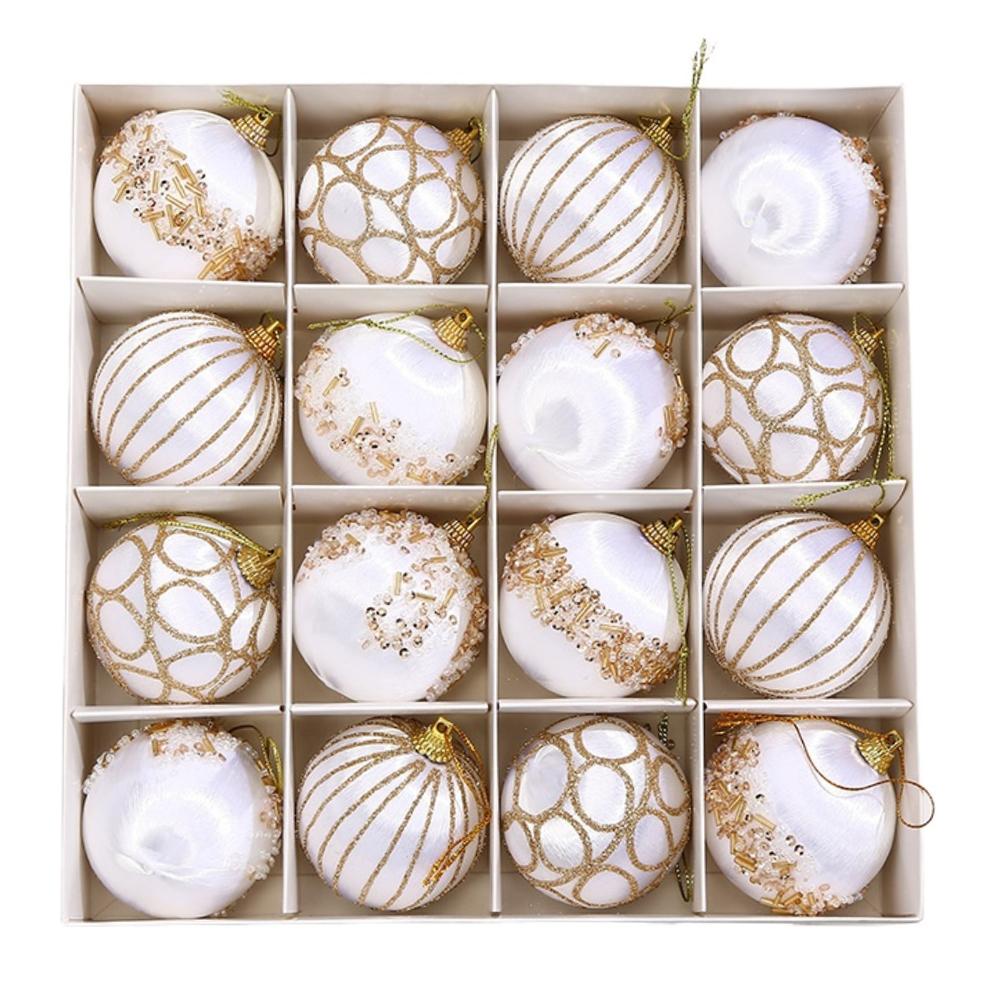 16Pcs/Box Christmas Balls Home Christmas Tree Ornaments Ball Xmas Hanging Pendants New Year Navidad Party Gift Decoration белый
16Pcs/Box Christmas Balls Home Christmas Tree Ornaments Ball Xmas Hanging Pendants New Year Navidad Party Gift Decoration белый