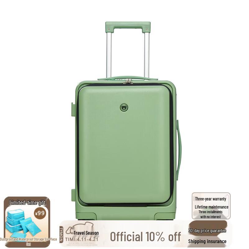 Tymon Front-Opening Carry-On Suitcase with Phone Holder 20 inches
Tymon Front-Opening Carry-On Suitcase with Phone Holder 20 inches