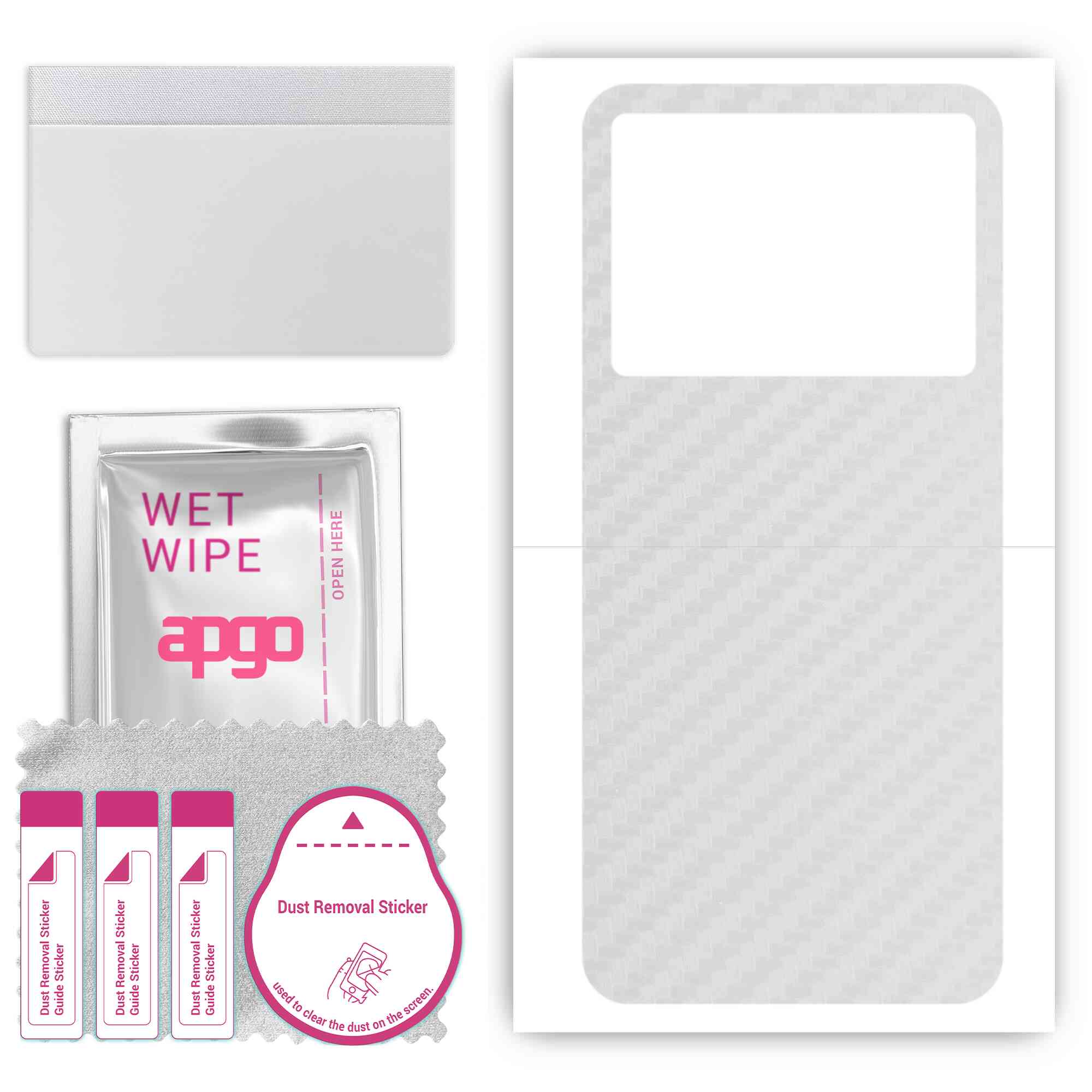 apgo Protective Skin Sticker for the back compatible with Infinix Note 12 5G, Wrap Film, Foil, Vinyl - Pattern Transparent Carbon
apgo Protective Skin Sticker for the back compatible with Infinix Note 12 5G, Wrap Film, Foil, Vinyl - Pattern Transparent Carbon
