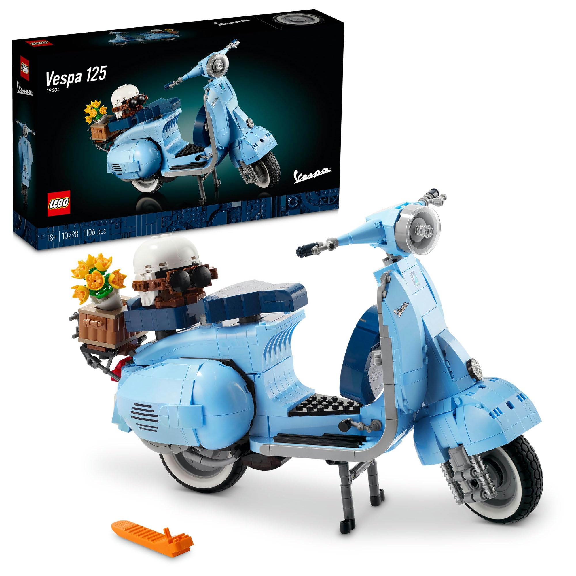 LEGO Vespa 125 10298 Конструктор Подарок Транспорт Мотоцикл Мальчики Девочки Взрослые
LEGO Vespa 125 10298 Конструктор Подарок Транспорт Мотоцикл Мальчики Девочки Взрослые