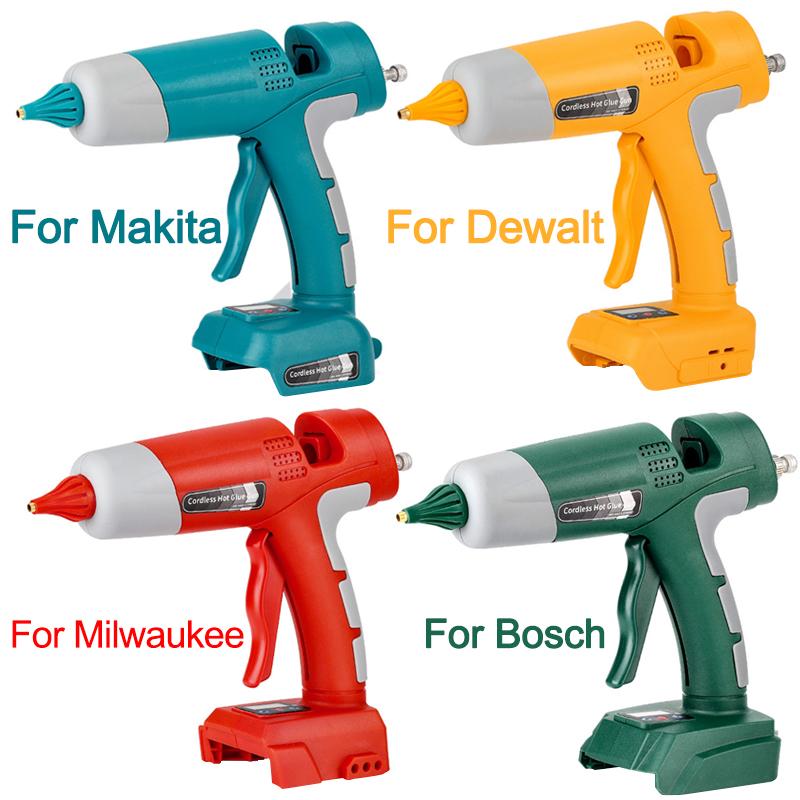 Для Makita/Dewalt/Milwaukee/Bosch 18 В литий-ионный аккумулятор беспроводной термоклеевой пистолет с клеевыми стержнями 11 мм цифровой дисплей клеевой пистолет
Для Makita/Dewalt/Milwaukee/Bosch 18 В литий-ионный аккумулятор беспроводной термоклеевой пистолет с клеевыми стержнями 11 мм цифровой дисплей клеевой пистолет