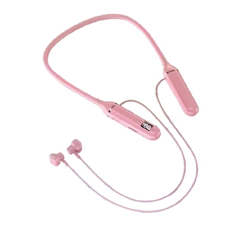Bluetooth-compatible Headphones Wireless Neckband Headset Sports Sweatproof Noise Cancelling Stereo Earphones Magnetic 1 рожевий
Bluetooth-compatible Headphones Wireless Neckband Headset Sports Sweatproof Noise Cancelling Stereo Earphones Magnetic 1 рожевий