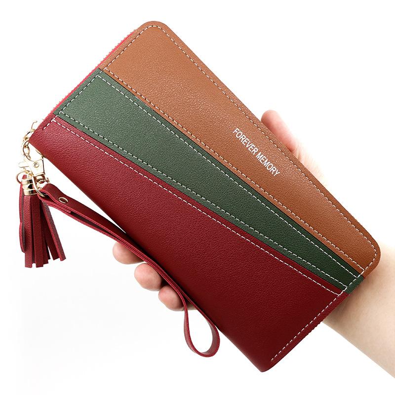 Women Wallets Minimalist Patchwork Print Long Wallet - Clutch Purse, Coin Pouch & Card Holder 19 * 10 * 3cm рожевий
Women Wallets Minimalist Patchwork Print Long Wallet - Clutch Purse, Coin Pouch & Card Holder 19 * 10 * 3cm рожевий