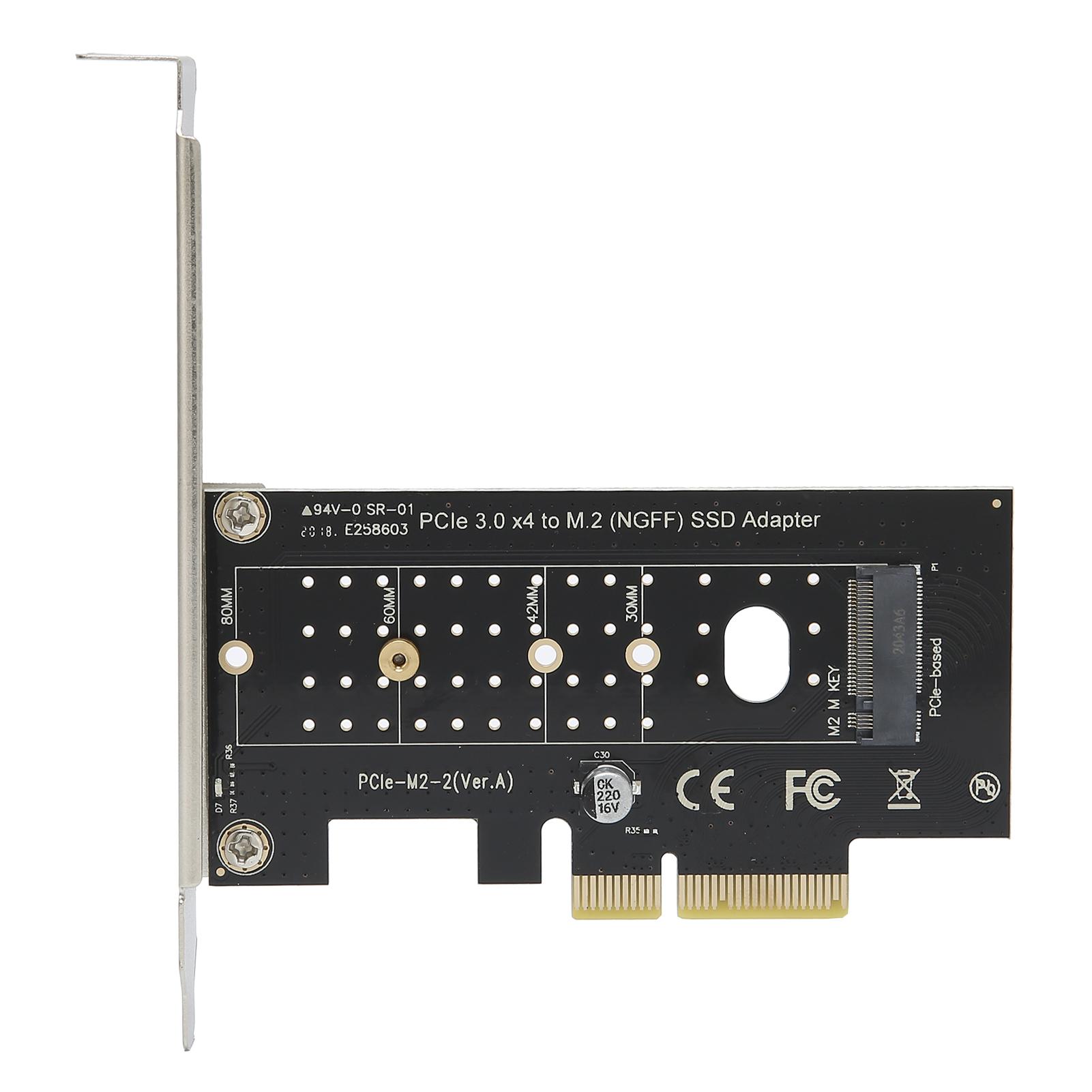 Адаптерна карта SSD PCIE 3.0 x4 до жорсткого диска M.2 NGFF Універсальний хост-контролер розширення
Адаптерна карта SSD PCIE 3.0 x4 до жорсткого диска M.2 NGFF Універсальний хост-контролер розширення