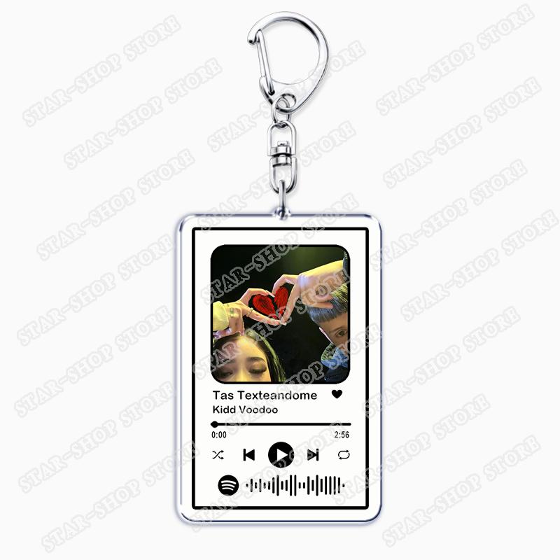 Singer Kidd Voodoo Songs Keychains for Women Accessories Bag PONTE LOKITA Tas Texteandome Music Keying Jewelry Fans Friend Gifts
Singer Kidd Voodoo Songs Keychains for Women Accessories Bag PONTE LOKITA Tas Texteandome Music Keying Jewelry Fans Friend Gifts