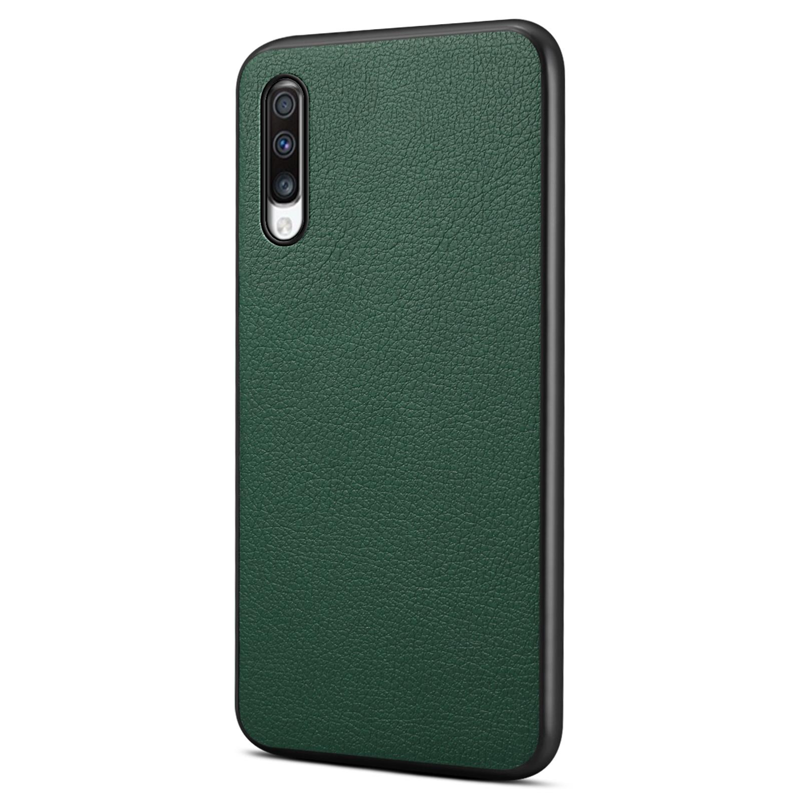 For Samsung Galaxy A70 Case PU Leather Drop Protection Phone Cover with Calf Texture Green
For Samsung Galaxy A70 Case PU Leather Drop Protection Phone Cover with Calf Texture Green