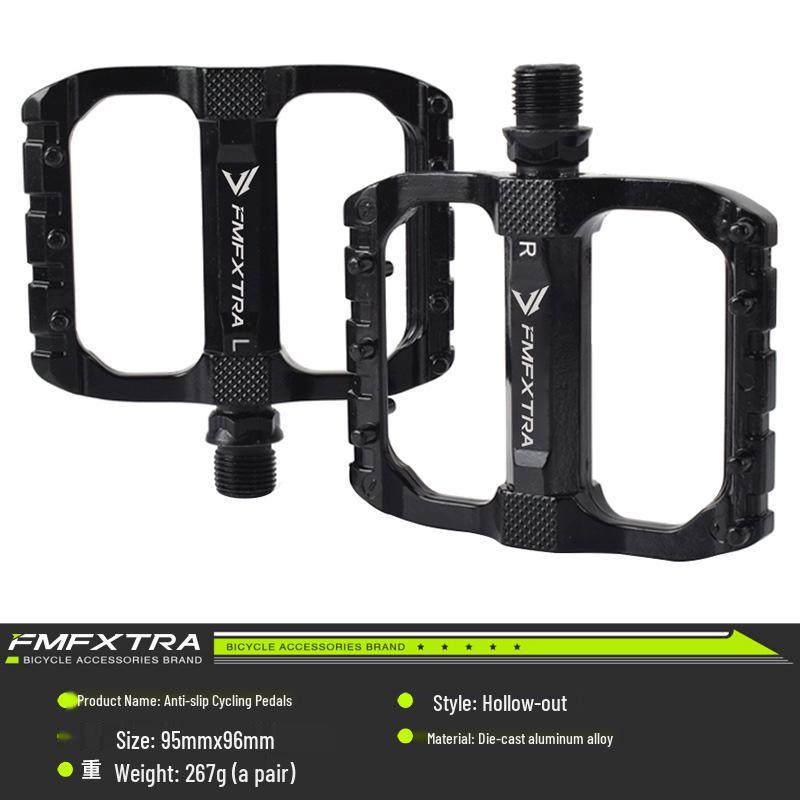 Антискользящие алюминиевые педали для горного велосипеда с двойными DU подшипниками One Size
Антискользящие алюминиевые педали для горного велосипеда с двойными DU подшипниками One Size