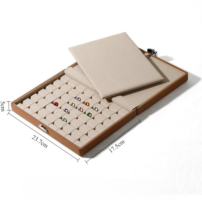 Large Capacity Jewelry Organizer Box Exquisite Earrings Storage Cases Jewellery Display Case Jeweler Eardrop Storages Boxes коричневий
Large Capacity Jewelry Organizer Box Exquisite Earrings Storage Cases Jewellery Display Case Jeweler Eardrop Storages Boxes коричневий